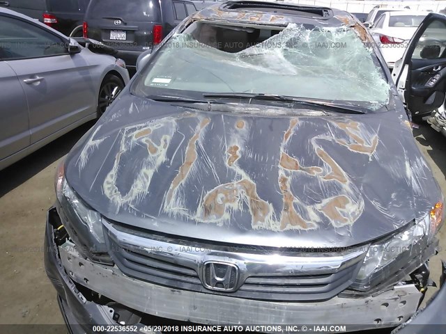 19XFB2F92CE358427 - 2012 HONDA CIVIC EXL Boz foto 6