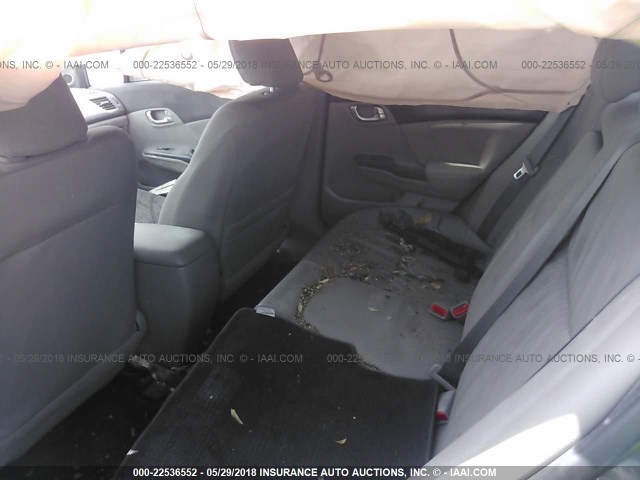 19XFB2F92CE358427 - 2012 HONDA CIVIC EXL Boz foto 8