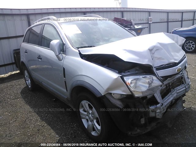 3GNAL2EK3ES570552 - 2014 CHEVROLET CAPTIVA LS SILVER photo 1