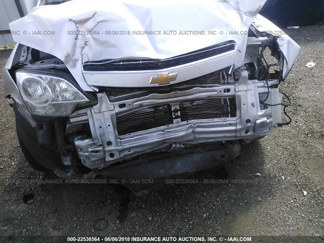 3GNAL2EK3ES570552 - 2014 CHEVROLET CAPTIVA LS SILVER photo 6