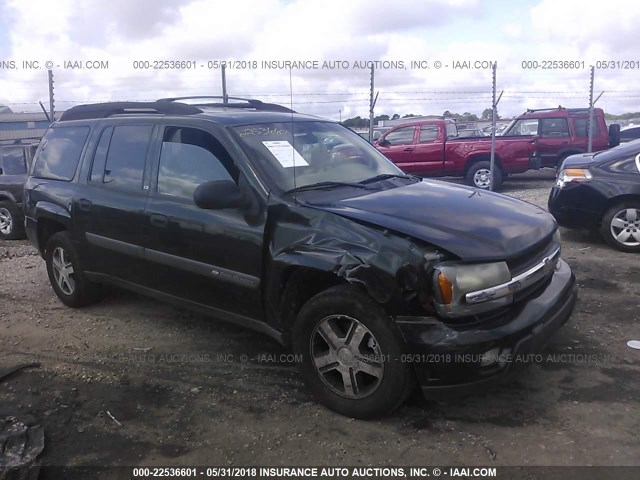 1GNES16S346150693 - 2004 CHEVROLET TRAILBLAZER EXT LS/EXT LT GREEN photo 1