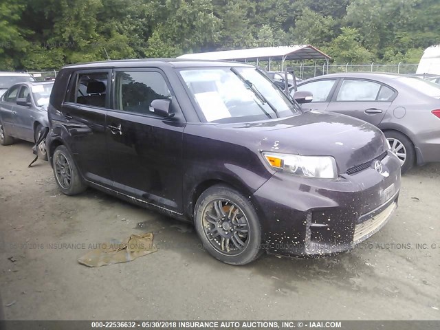 JTLZE4FE0B1121485 - 2011 TOYOTA SCION XB PURPLE photo 1