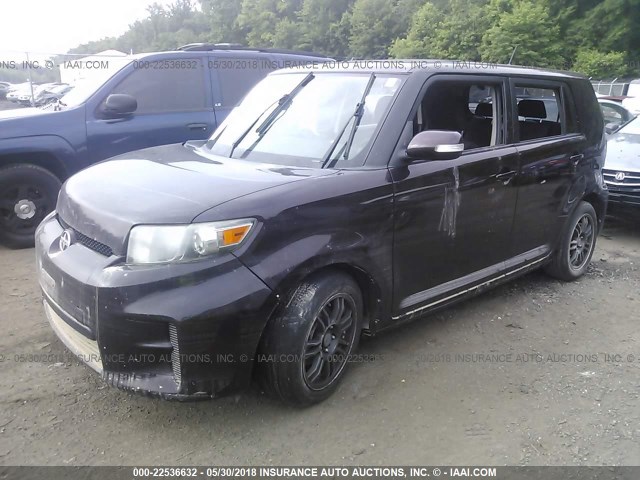 JTLZE4FE0B1121485 - 2011 TOYOTA SCION XB PURPLE photo 2