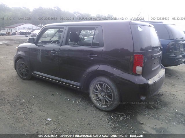 JTLZE4FE0B1121485 - 2011 TOYOTA SCION XB PURPLE photo 3