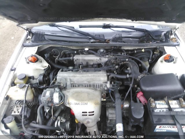 4T1BG22K8WU382287 - 1998 TOYOTA CAMRY CE/LE/XLE WHITE photo 10