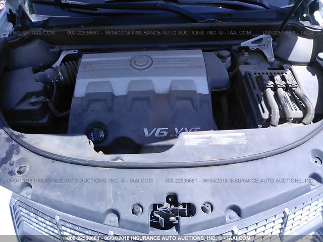 3GYFNBEY7AS574251 - 2010 CADILLAC SRX PERFORMANCE COLLECTION Ақ фото 10