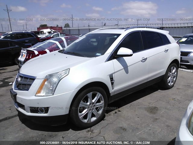 3GYFNBEY7AS574251 - 2010 CADILLAC SRX PERFORMANCE COLLECTION Ақ фото 2