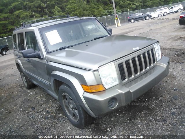 1J8HH48N26C134690 - 2006 JEEP COMMANDER 棕色 照片 1