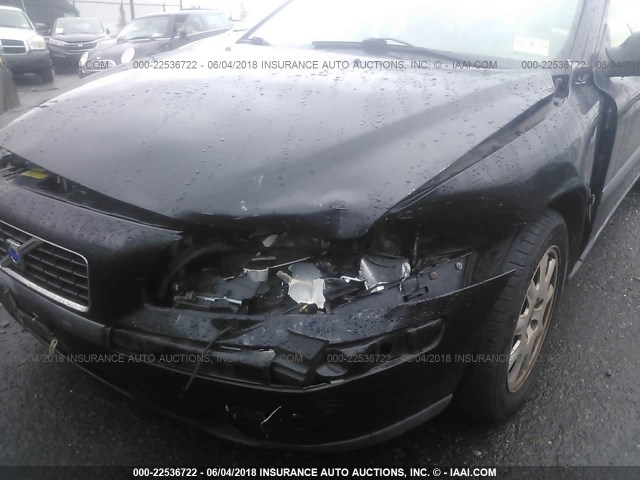 YV1RS61RX22127230 - 2002 VOLVO S60 BLACK photo 6