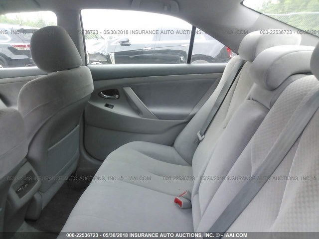 4T1BE46K97U142971 - 2007 TOYOTA CAMRY NEW GENERAT CE/LE/XLE/SE SILVER photo 8