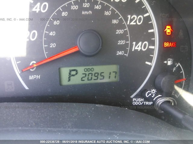 JTDBL40E699064233 - 2009 TOYOTA COROLLA LE/XLE WHITE photo 7