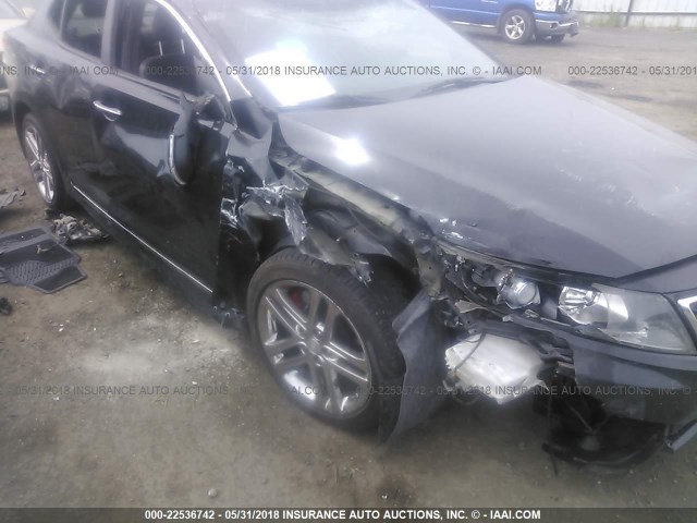 5XXGR4A66DG172858 - 2013 KIA OPTIMA SX BLACK photo 6