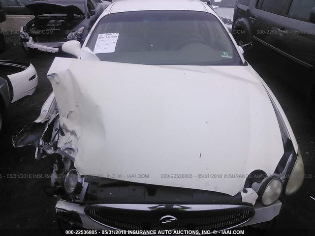 2G4WC582361102633 - 2006 BUICK LACROSSE CX CREAM photo 10