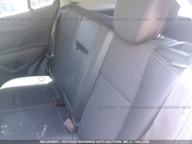 KL4CJASB6FB118141 - 2015 BUICK ENCORE SILVER photo 8