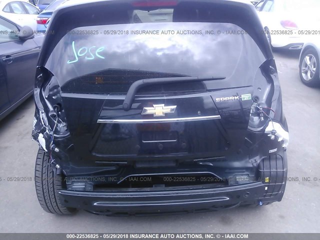 KL8CL6S03GC630570 - 2016 CHEVROLET SPARK EV 2LT BLACK photo 6