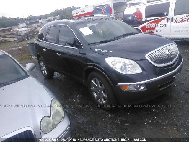 5GAER23788J287630 - 2008 BUICK ENCLAVE CXL BLACK photo 1