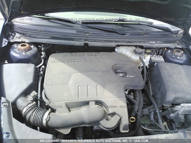 1G1ZA5EU9BF159430 - 2011 CHEVROLET MALIBU LS 海军蓝 照片 10