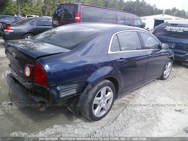 1G1ZA5EU9BF159430 - 2011 CHEVROLET MALIBU LS 海军蓝 照片 4