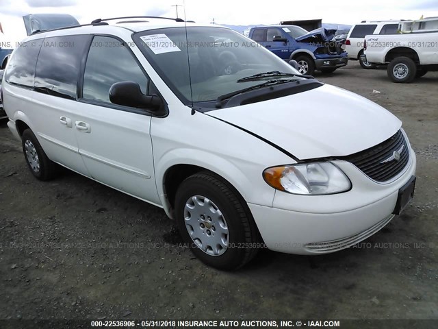 2C4GP44382R748106 - 2002 CHRYSLER TOWN & COUNTRY LX WHITE photo 1