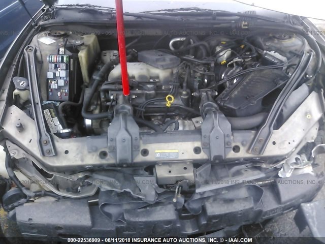 1G2WK52J02F204275 - 2002 PONTIAC GRAND PRIX SE ყავისფერი ფოტო 10