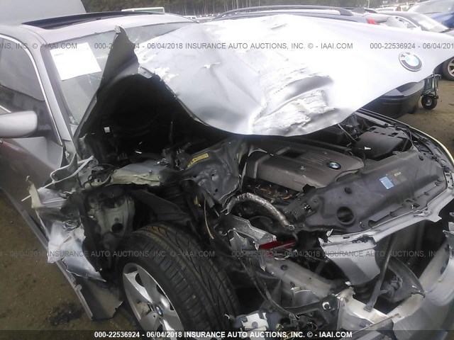 WBANF73536CG65650 - 2006 BMW 530 XI GRAY photo 6