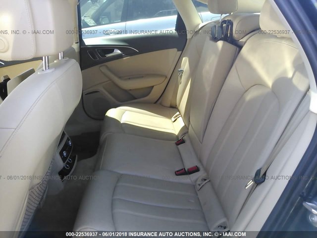 WAUHGAFC3CN172615 - 2012 AUDI A6 PRESTIGE შავი ფოტო 8