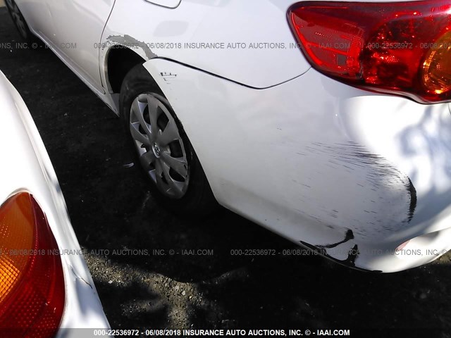 JTDBL40E29J012337 - 2009 TOYOTA COROLLA LE/XLE WHITE photo 6