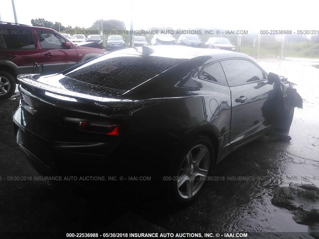 1G1FB1RS9G0154305 - 2016 CHEVROLET CAMARO LT GRAY photo 4