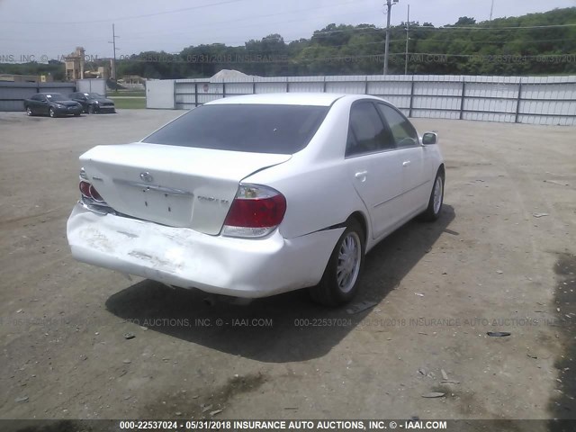 4T1BE30K26U738991 - 2006 TOYOTA CAMRY LE/XLE/SE 白色 照片 4