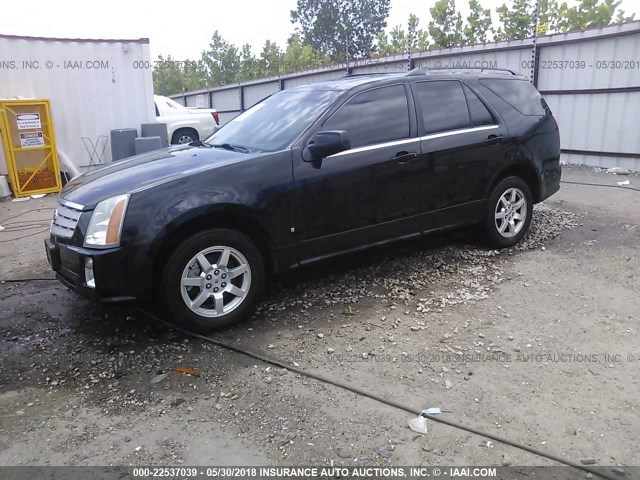 1GYEE637X90144651 - 2009 CADILLAC SRX BLACK photo 2