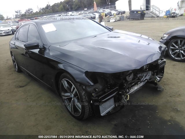 WBA7E2C50JG743136 - 2018 BMW 740 I BLACK photo 1