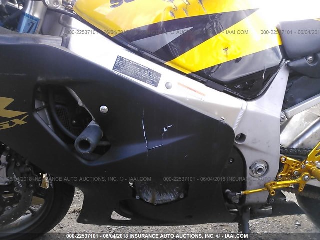 JS1GR7HA332102163 - 2003 SUZUKI GSX-R750 BLACK photo 9