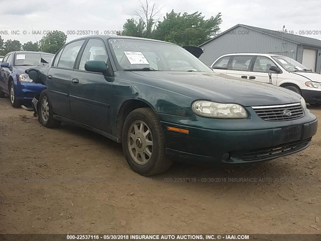 1G1NE52M7X6212527 - 1999 CHEVROLET MALIBU LS მწვანე ფოტო 1