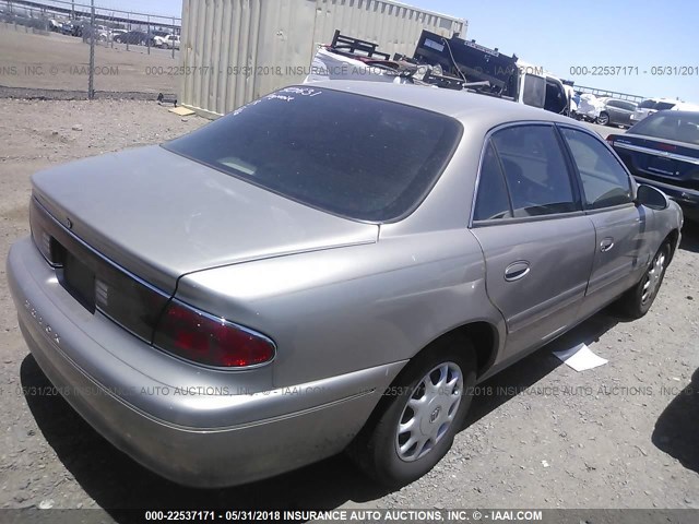 2G4WS52J1Y1301993 - 2000 BUICK CENTURY CUSTOM TAN photo 4