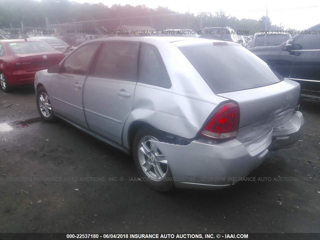 1G1ZT62885F192480 - 2005 CHEVROLET MALIBU MAXX LS SILVER photo 3