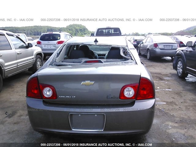 1G1ZC5E00CF339520 - 2012 CHEVROLET MALIBU 1LT თაფლისფერი ფოტო 6