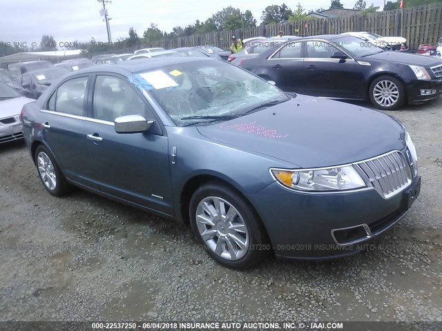 3LNDL2L33CR805811 - 2012 LINCOLN MKZ HYBRID BLUE photo 1