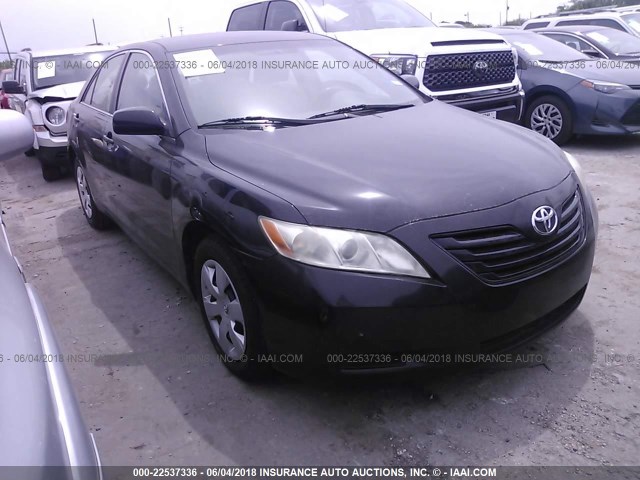 4T1BE46K08U742411 - 2008 TOYOTA CAMRY CE/LE/XLE/SE BLACK photo 1