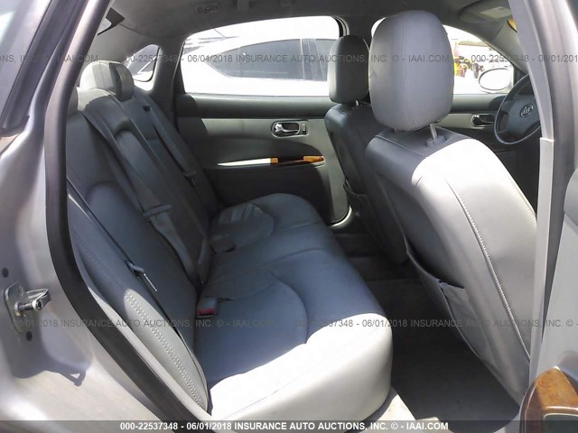 2G4WE537051274047 - 2005 BUICK LACROSSE CXS SILVER photo 8