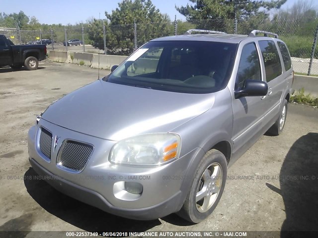 1GMDX33L76D225324 - 2006 PONTIAC MONTANA SV6 SILVER photo 2