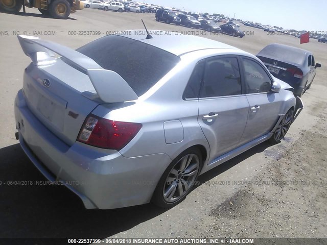 JF1GV8J62DL019905 - 2013 SUBARU IMPREZA WRX STI SILVER photo 4