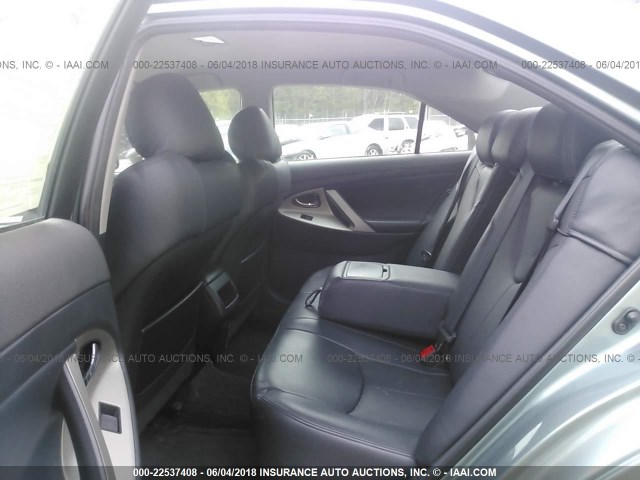 4T1BE46K29U881943 - 2009 TOYOTA CAMRY SE/LE/XLE 绿色 照片 8