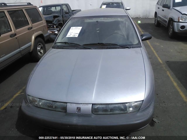 1G8ZH5283TZ229962 - 1996 SATURN SL1 GRAY photo 6