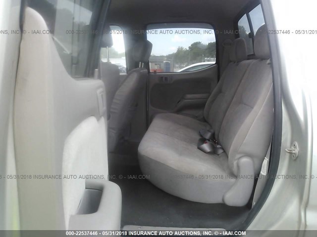 5TEHN72N21Z826596 - 2001 TOYOTA TACOMA DOUBLE CAB 银色 照片 8