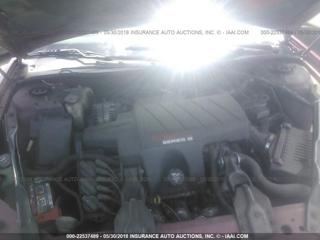 2G2WR524041112339 - 2004 PONTIAC GRAND PRIX GTP BURGUNDY photo 10