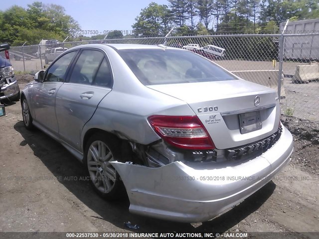 WDDGF81X38F095109 - 2008 MERCEDES-BENZ C 300 4MATIC SILVER photo 6