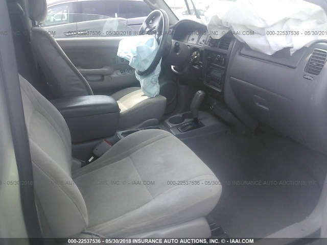 5TEGN92N24Z404498 - 2004 TOYOTA TACOMA DOUBLE CAB PRERUNNER SILVER photo 5