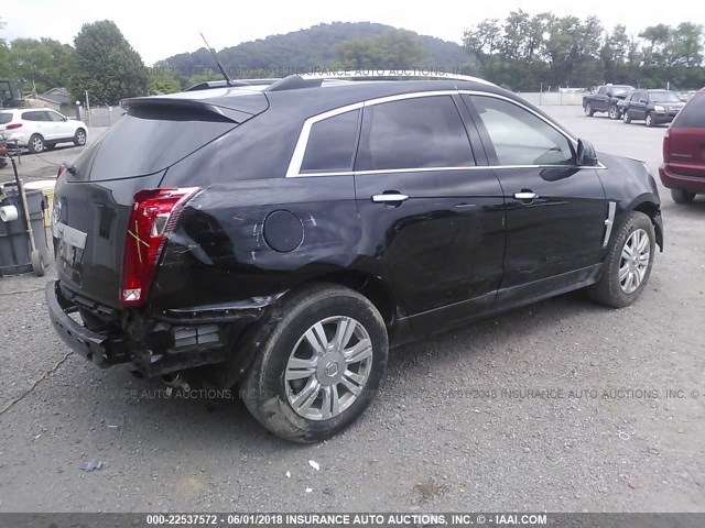 3GYFNDEY0AS582347 - 2010 CADILLAC SRX LUXURY COLLECTION BLACK photo 4