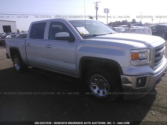 3GTU2UEC8FG496935 - 2015 GMC SIERRA K1500 SLE GRAY photo 1