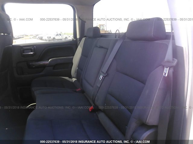 3GTU2UEC8FG496935 - 2015 GMC SIERRA K1500 SLE GRAY photo 8